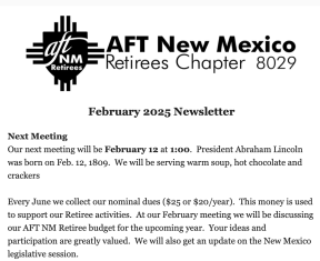 February 2025 Newsletter